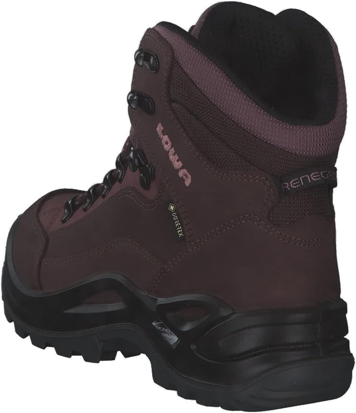 LOWA Renegade GTX MID Unisex Wanderstiefel Outdoor Goretex 38 EU Dunkelgrau Navy, 38 EU Dunkelgrau N