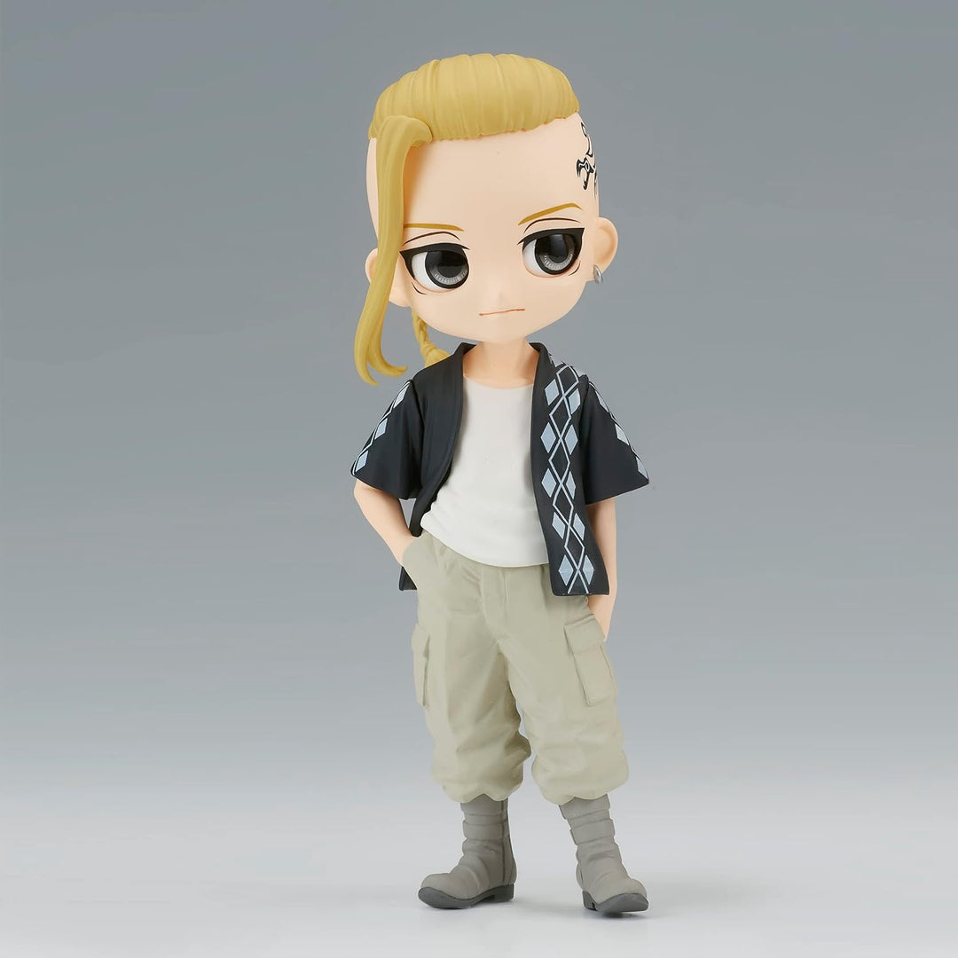 BANPRESTO Figur Q Posket Ken Ryuguji Tokyo Revengers - Plain Clothesver (Ver.A) BP88041, Mehrfarbig