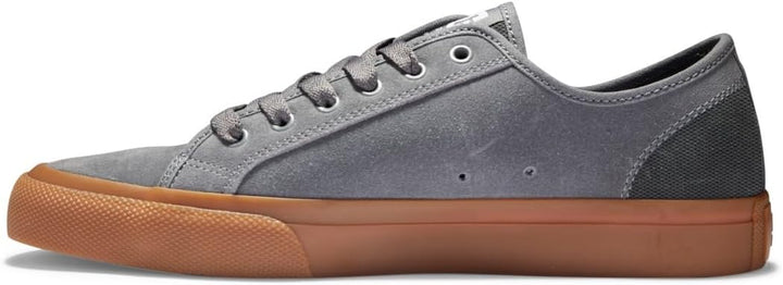 DC Shoes Herren Manual Sneaker 41 EU Grey Gum, 41 EU Grey Gum