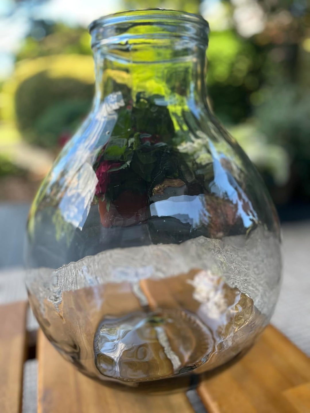 Glasballon Set +Gummikappe+ GÄRRÖHRCHEN Weinballon Flasche Glasflasche Gallone Gärbehälter Glasgärba