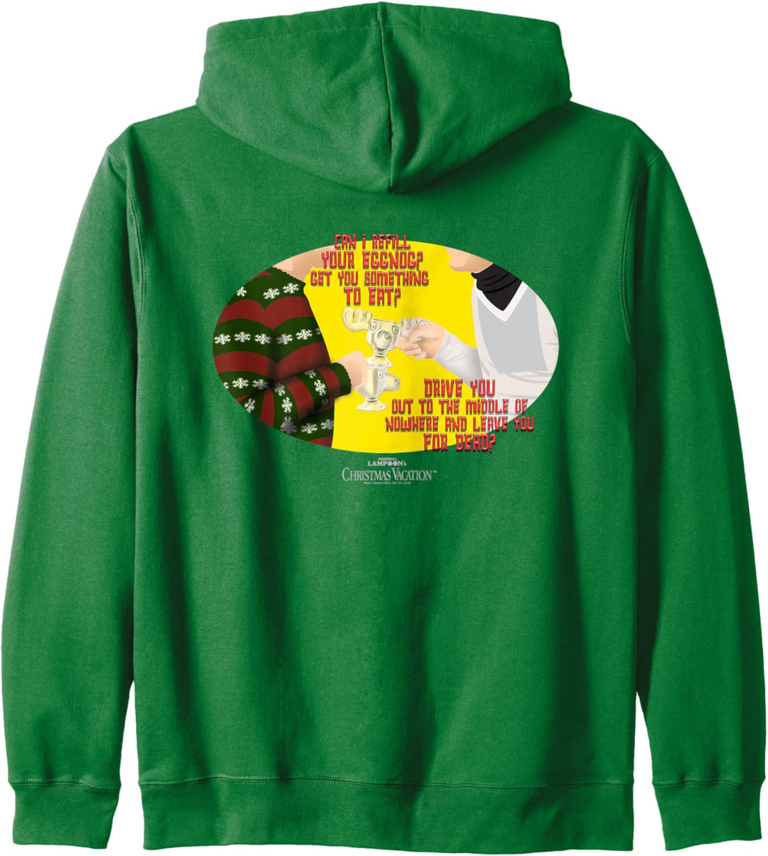 Christmas Vacation Eggnog Weihnachten Kapuzenjacke