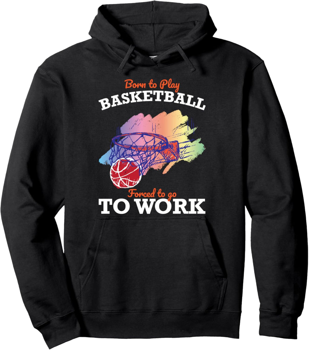 Basketball Spruch Design für Basketball Spieler Pullover Hoodie