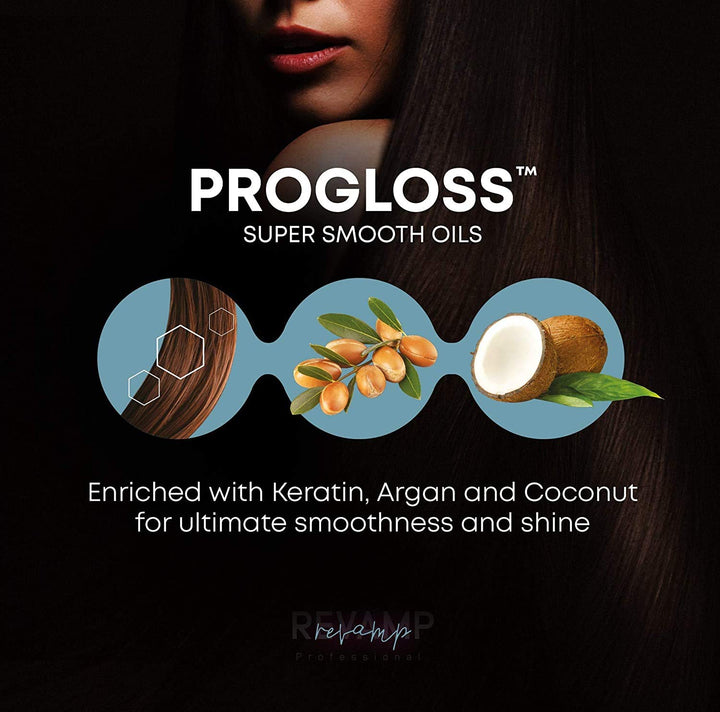 Rewamp Progloss Airstyle Erhitzt Runden Keramik Ion Anhänge Heiss mit Progloss Öle Satz Airstyle + 5
