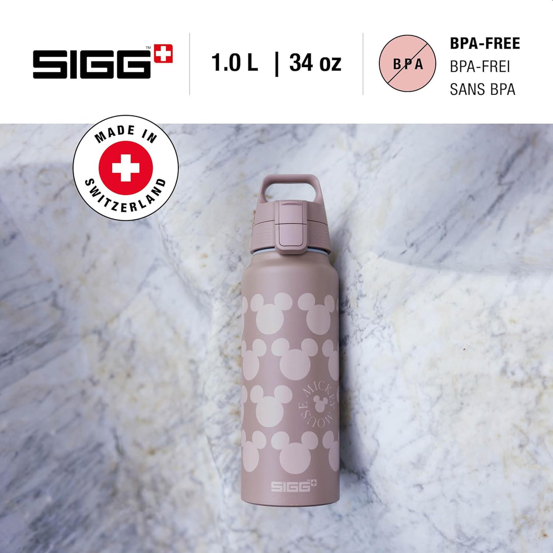 Sigg - Alu Trinkflasche - WMB ONE - Made in Switzerland - ClimatePartner Zertifiziert - Kohlensäure