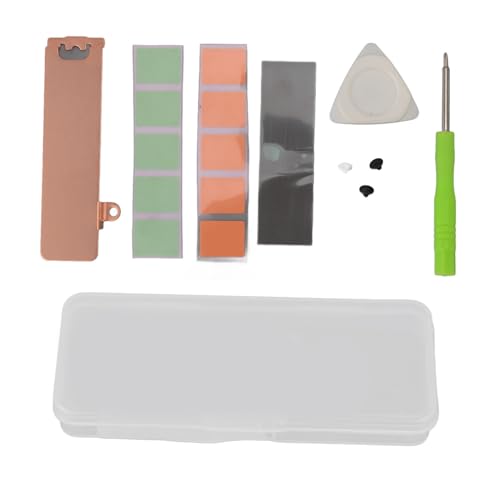 M.2 Kühlkörper Kupfer, NVMe Laptop Kupfer Kühlkörper mit Wärmeleitpad, 2230 2280 NVMe SSD Unterstütz