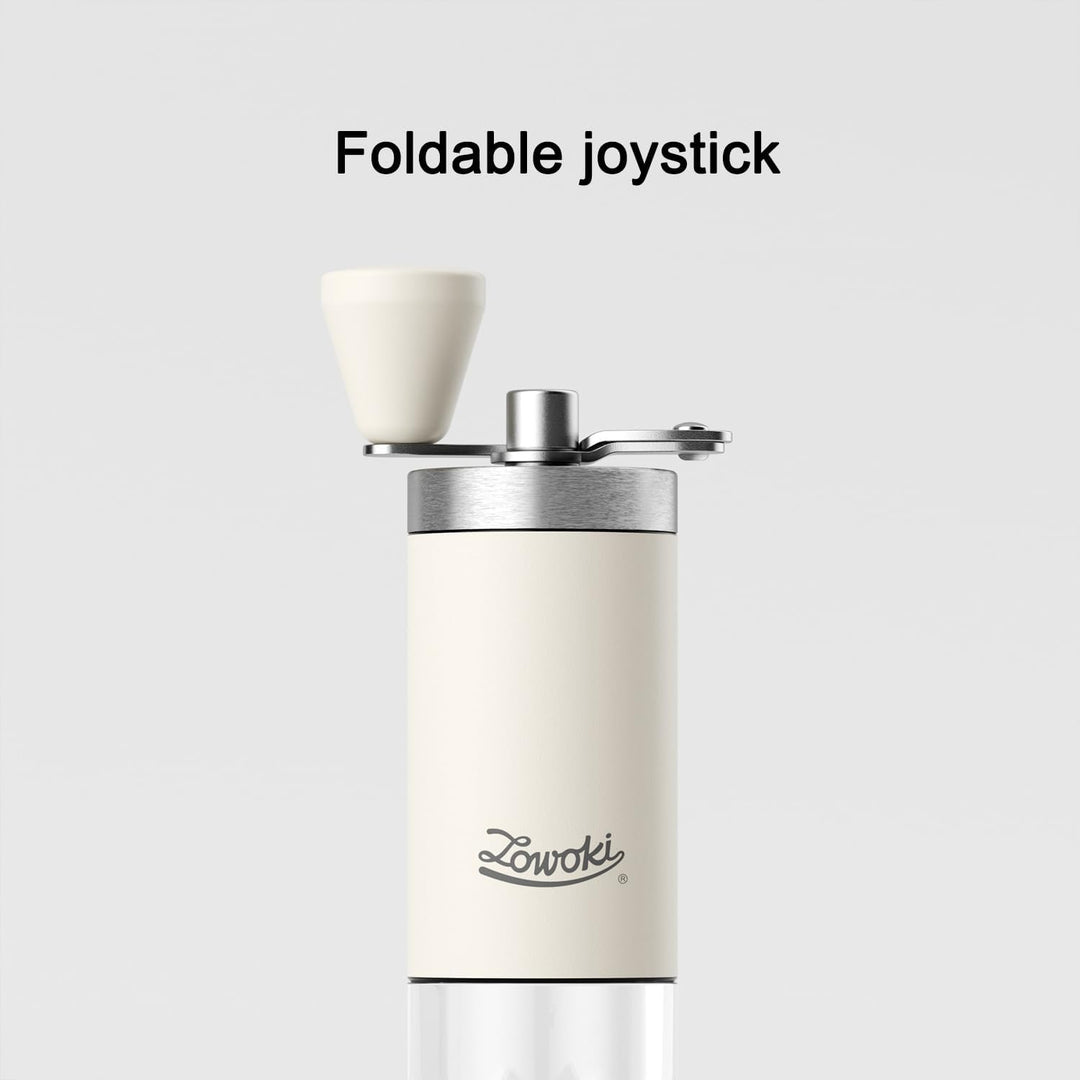 Manuelle Kaffeemühle – verstellbares Mahlwerk, ultra-tragbares Design für Camping, Reisen und Heimge
