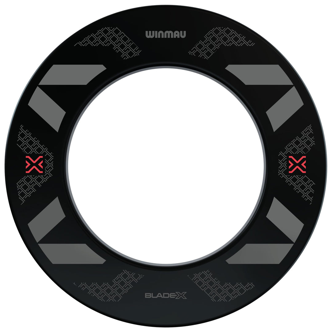 WINMAU Blade X Dartscheibe Schutzring – 360° Dartboard-Wandschutz – Stossabsorbierender Schaumstoff