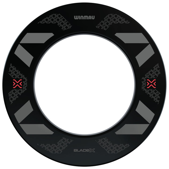 WINMAU Blade X Dartscheibe Schutzring – 360° Dartboard-Wandschutz – Stossabsorbierender Schaumstoff