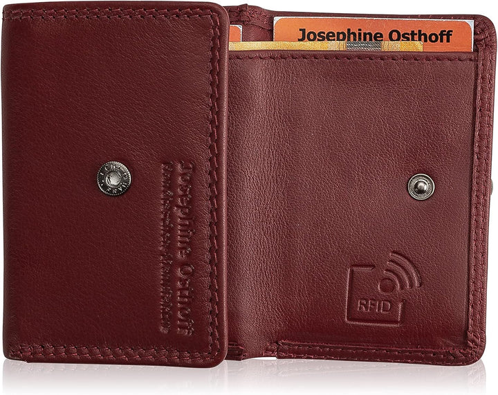 Josephine Osthoff Geldbörse Damen Portemonnaie klein KleinGeldbörse Herren Slim Münzbörse Geldbeutel