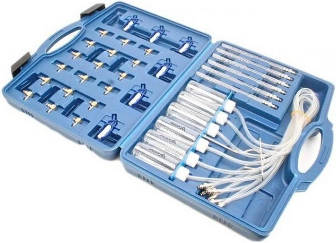 Common Rail Tester mit 24 Adaptern Prüfgerät für Diesel-Motoren Denso C1 C3 Siemens C3 Delphi Einspr