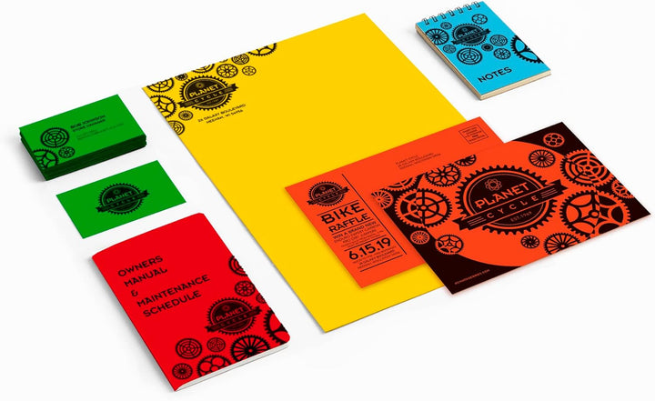 Neenah Astrobrights Kartonpapier, Eco 5-Farben-Sortiment, 250 Blätter, 8,5 x 11 Zoll, Eco