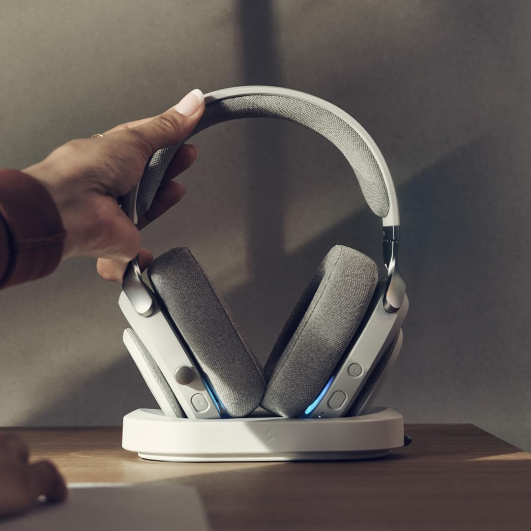 Fractal Design Scape Light - Wireless PC Gaming Headset - Abnehmbares Mikrofon mit Geräuschfilter –