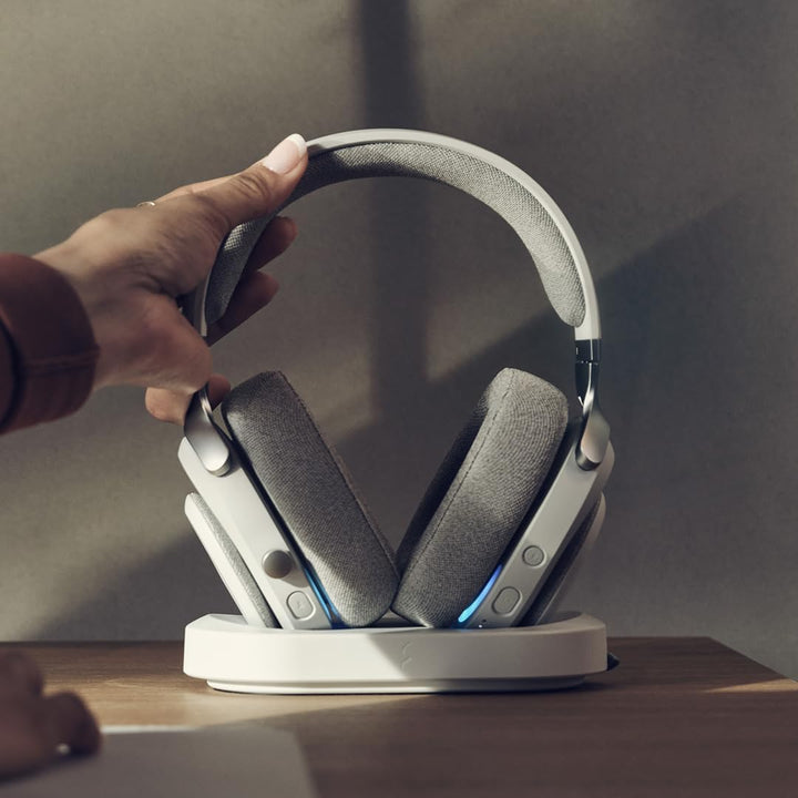 Fractal Design Scape Light - Wireless PC Gaming Headset - Abnehmbares Mikrofon mit Geräuschfilter –