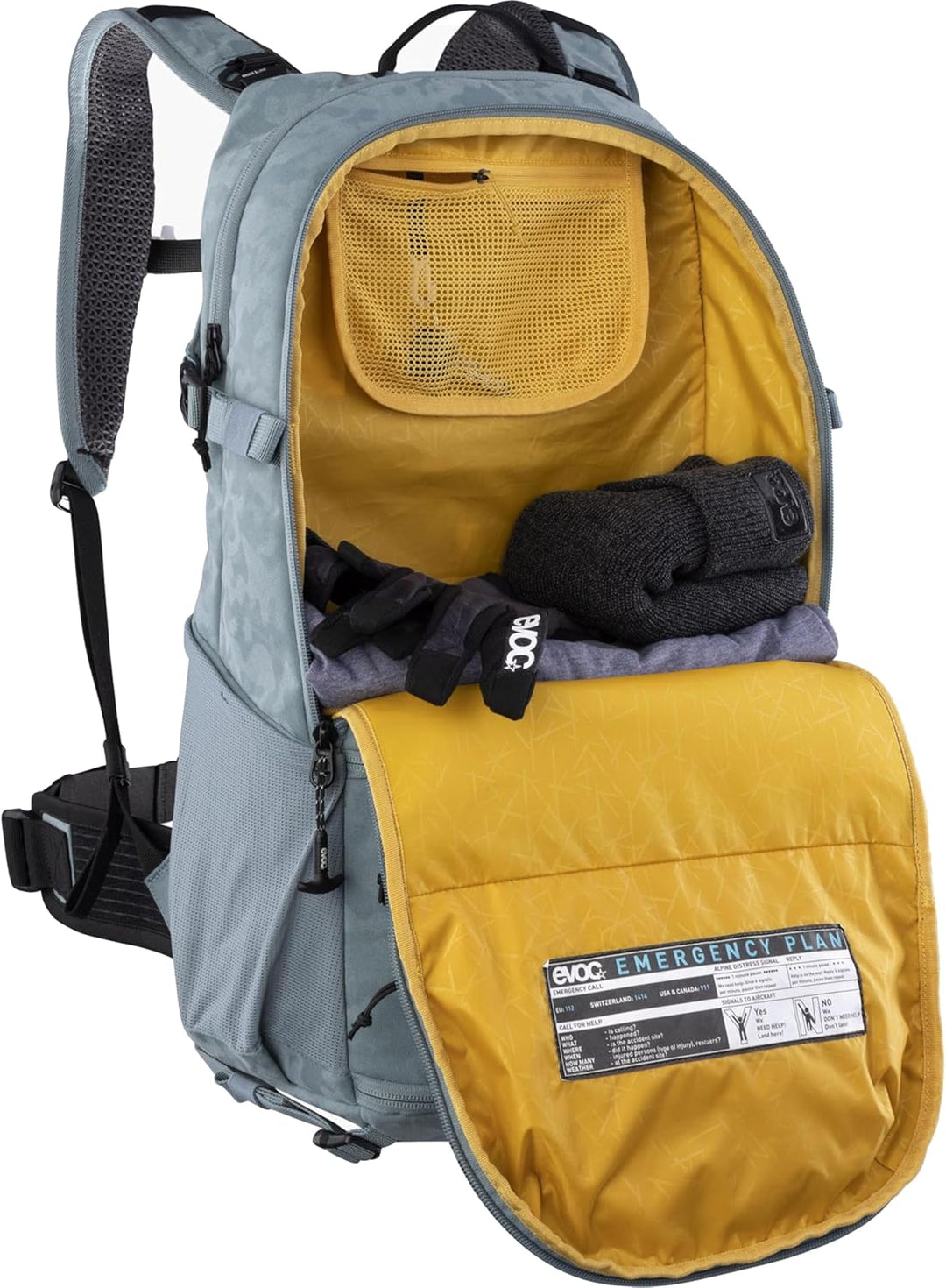 EVOC Unisex Hip Pack Capture Rucksack (1er Pack) Einheitsgrösse Stahl, normal Stahl