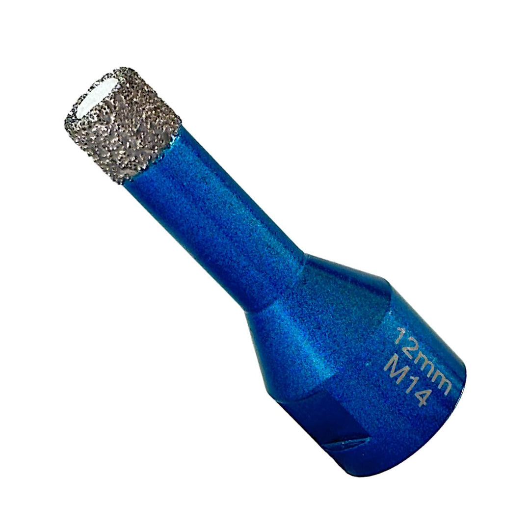 EDW Diamant Fliesenbohrer 12 mm x M14, Diamantbohrer Fliese Wandfliese Feinsteinzeug, Naturstein Ker