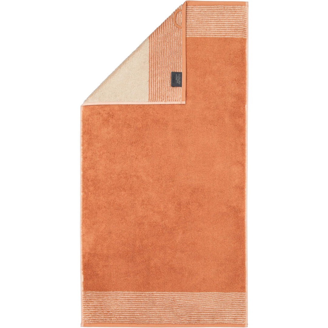 CAWÖ Home Handtücher Luxury Home Two-Tone 590 Kupfer - 32 Duschtuch 80x150 cm, Duschtuch 80x150 cm