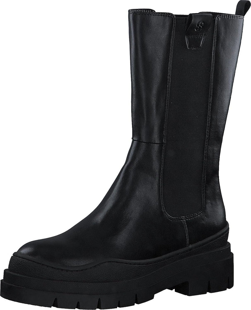 s.Oliver Damen 5-5-25432-29 Chelsea-Stiefel 37 EU Schwarz, 37 EU Schwarz