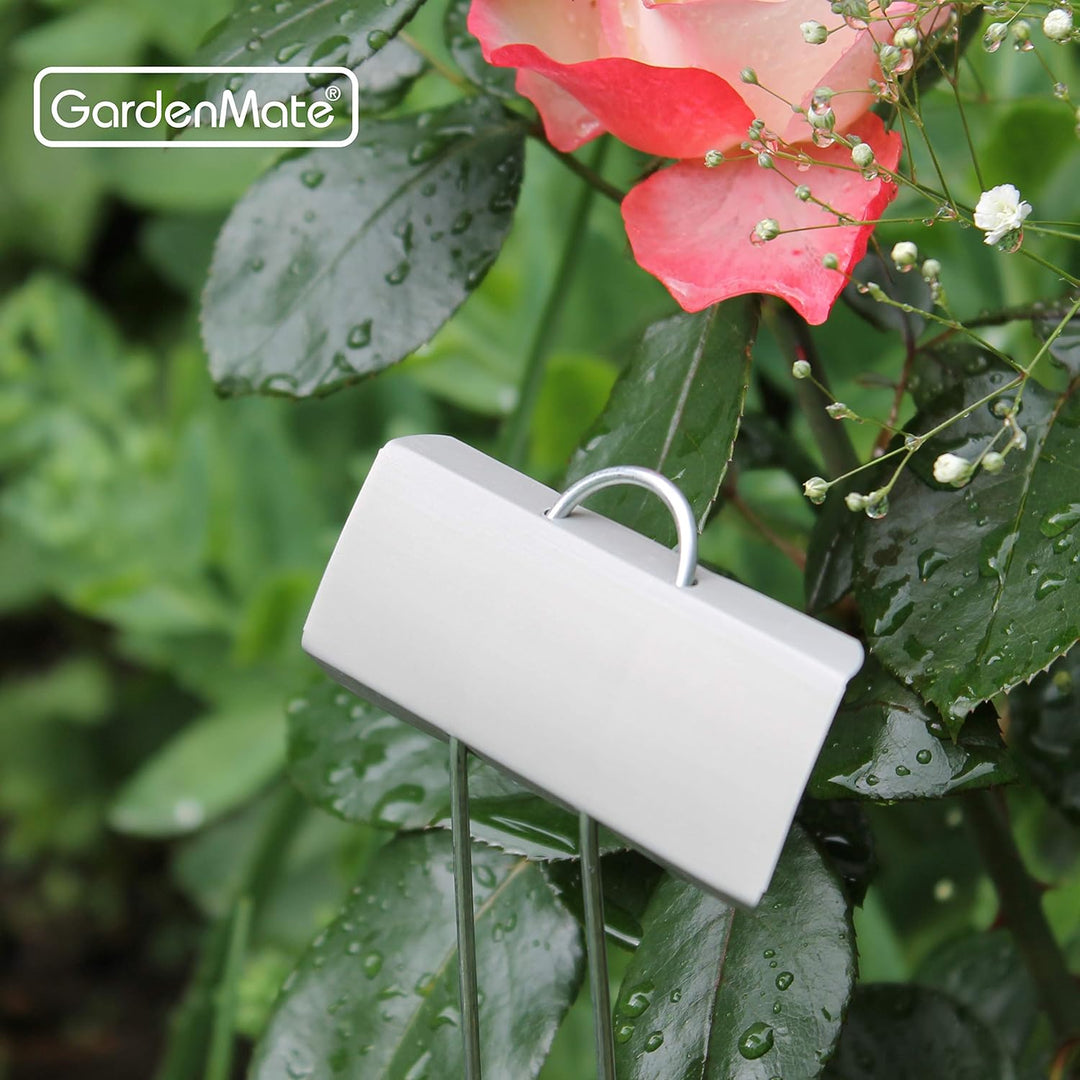 GardenMate® 25er Set Pflanzschilder Poster XL 55 cm aus Metall