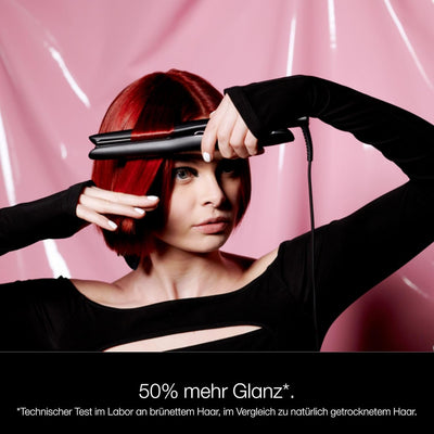 ghd Mini-Styler — Professioneller Haarglätter für kurzes Haar und Pony mit 40% schmaleren Platten, U