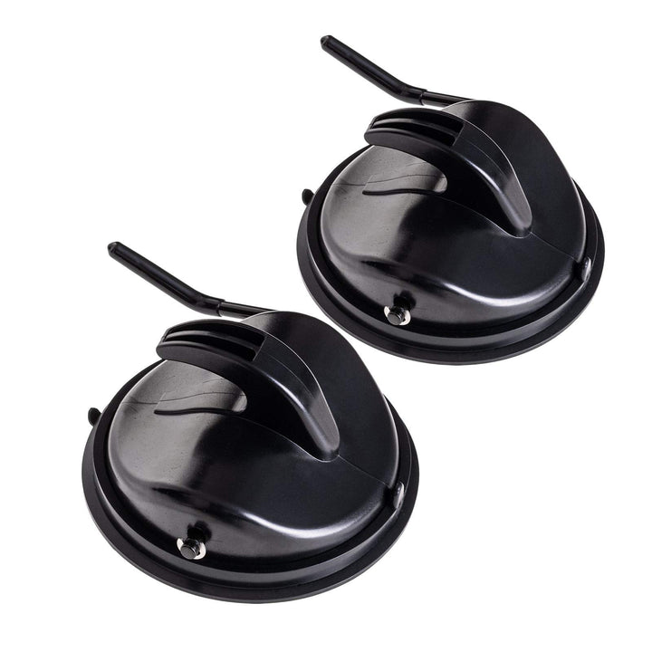 qeedo Easy Hook Klappsauger, Saughaken Set, 2 x Saugnäpfe mit Haken, max. 15 kg