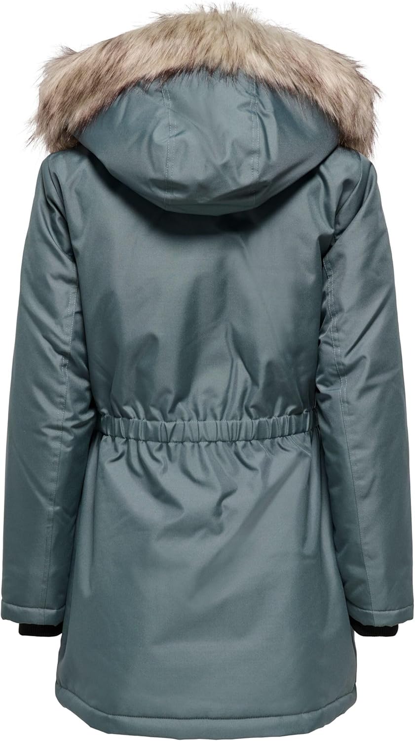 ONLY Female Langer Parka ONLIRIS Langer Parka XS Balsam Green, XS Balsam Green