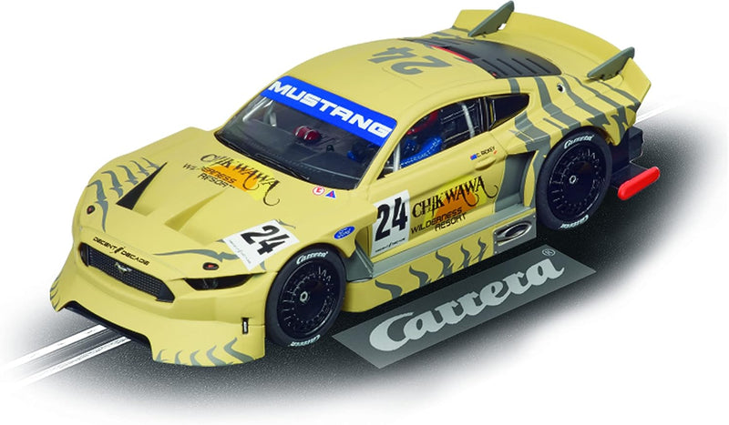 Carrera Evolution I Ford Mustang GTY No.24 I Auto für Rennbahn | Rennbahnen und lizensierte Slotcars