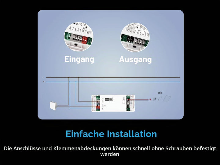 illuburg LED Trafo Dimmbar Dali Push 100mA - 440mA Konstantstrom 10W Flickerfree LED Netzteil Treibe