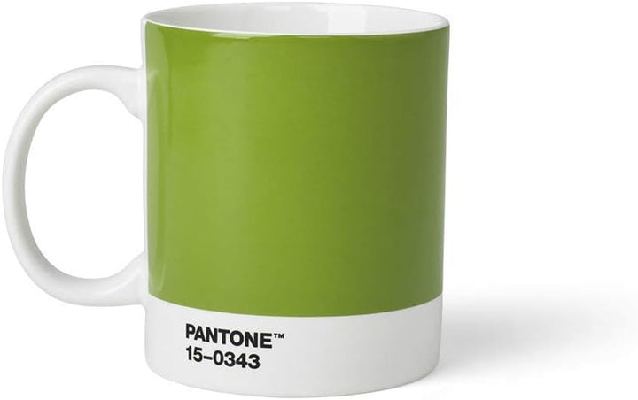 Pantone Porzellan Becher 6er-Set, 6 Kaffeetassen à 375 ml, coffee, mit Henkel, spülmaschinenfest, kl