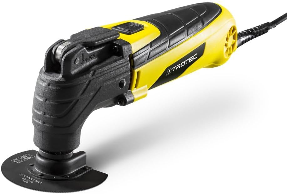 TROTEC Multitool PMTS 10-230V – Multifunktionswerkzeug mit Schnellspannsystem 300W Motor, elektrisch