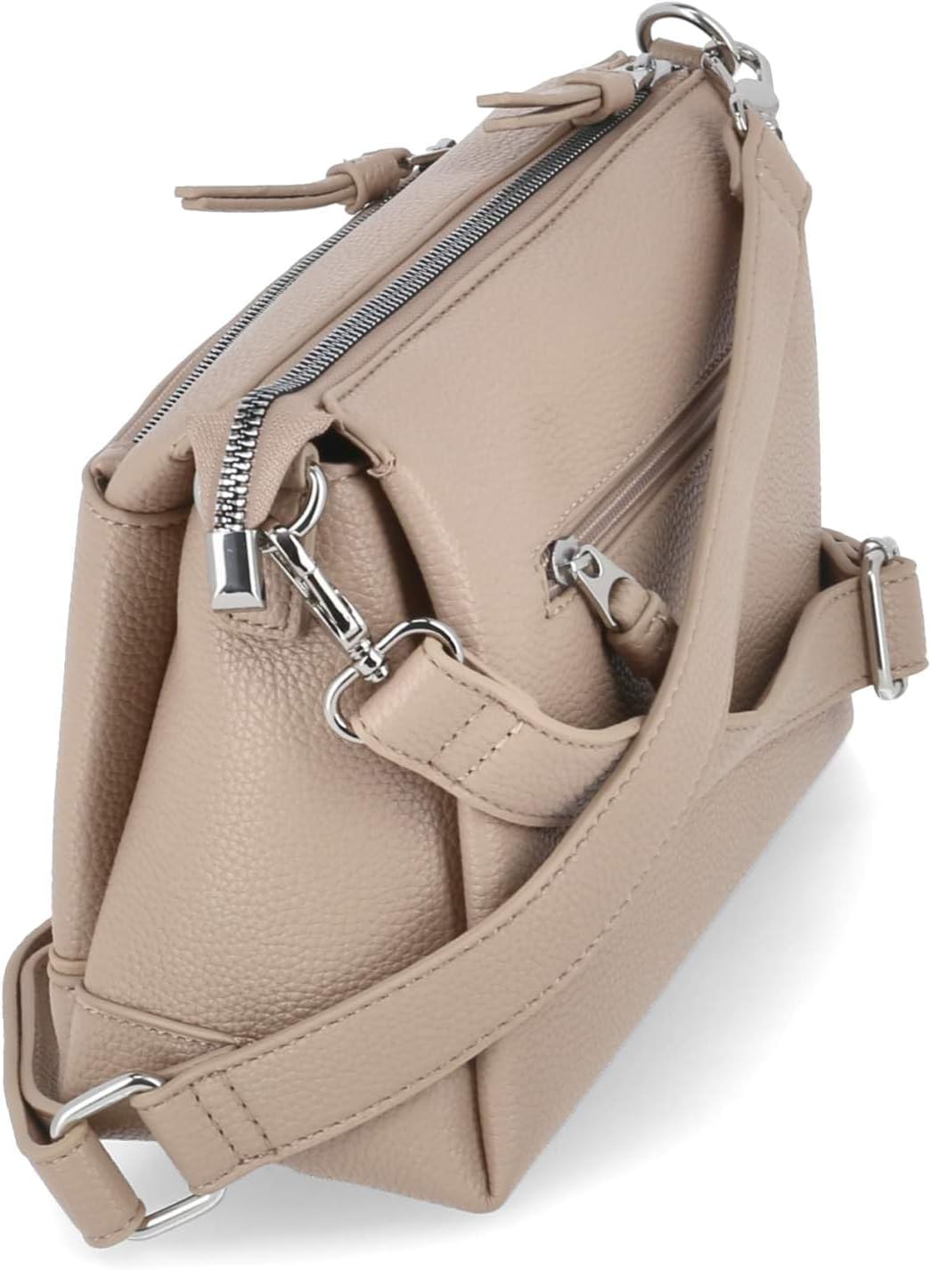 Tamaris Umhängetasche TAS Kennia 34390 Damen Handtaschen Uni Sand Einheitsgrösse, Sand Einheitsgröss