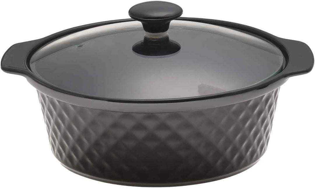 4BIG.fun Speisewärmer aus Keramik 2,3 L Chafing Dish Buffet-Set Keramik-Chafer Buffetwärmer Warmhalt