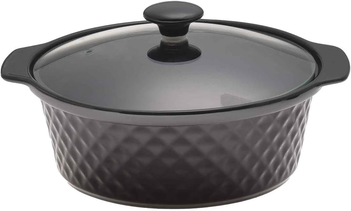 4BIG.fun Speisewärmer aus Keramik 2,3 L Chafing Dish Buffet-Set Keramik-Chafer Buffetwärmer Warmhalt