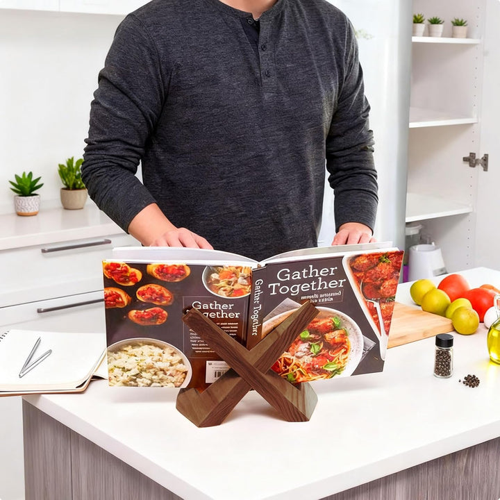 Tellerständer Zur Aufsteller, 2er-Pack 6,5 Zoll Holzplatte Aufsteller Tellerständer, Bilderrahmenhal