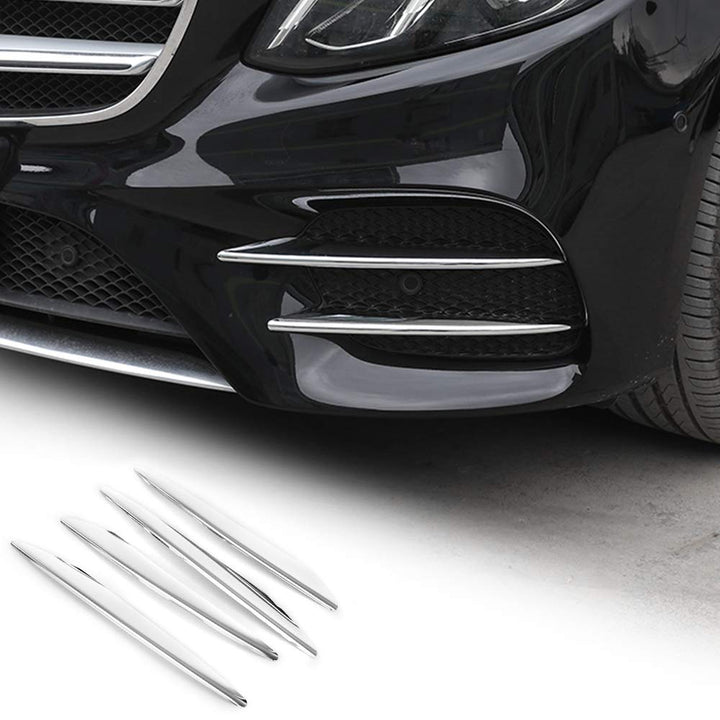 KUNGKIC ABS Chrom Auto Frontstossstange Kühlergrill Nebelscheinwerfer Abdeckung accessories Car Bump