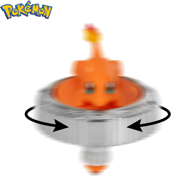 Pokémon PKW4401 - Battle Spinner - Glumanda, offizielles Spielset, Glumanda