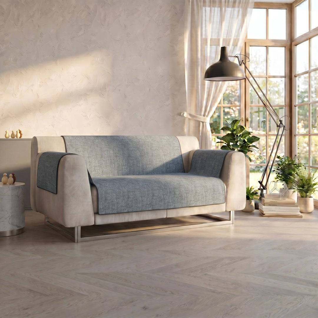 Italian Bed Linen Comfortable Sofa Blanket, dunkelgrau, 2 Plätze Maxy 2 Plätze MAXY Dunkelgrau, 2 Pl