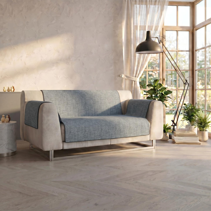 Italian Bed Linen Comfortable Sofa Blanket, dunkelgrau, 2 Plätze Maxy 2 Plätze MAXY Dunkelgrau, 2 Pl