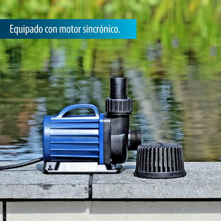 AquaForte DM-3.500 Teich/Filterpumpen, 25 Watt, Maximale Durchfluss 3.5 m3/Stunde, Maximale Förderhö