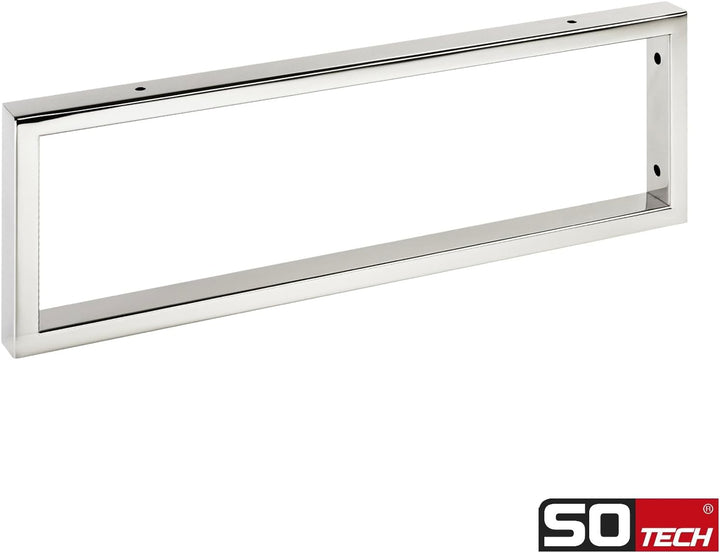 SOTECH Waschtischkonsole WK450 mm Edelstahl poliert 1 x 450 mm rechteckig Edelstahl Poliert, 1 x 450
