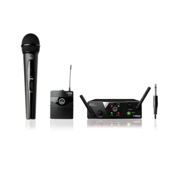 AKG WMS40 Mini Dual Vocal/Instrumental Set, ISM2 und ISM3 WMS40 - Dual Mix, WMS40 - Dual Mix
