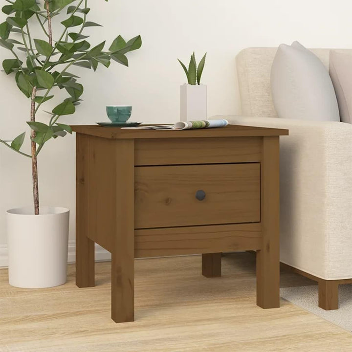 2er Set Beistelltische Nachttisch Nachtkonsole Kommode Schrank Sofatisch Beistelltisch mit Schublade