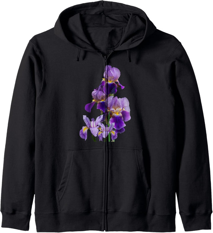 Irises Blumenpflanze, Gärtner, LoverTennessee Kapuzenjacke