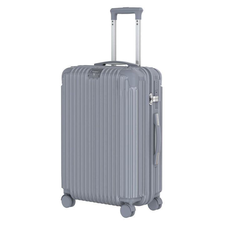 Voyagoux Koffer - 72L, Rollkoffer mittelgross, Hartschalenkoffer, TSA-Schloss, Reisekoffer mit Rolle