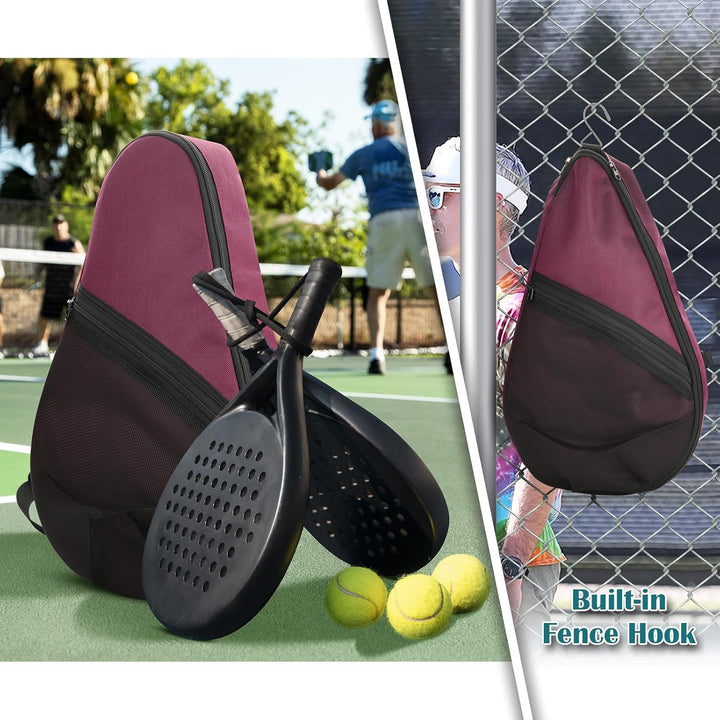 Cosmos Padelschlägertasche Pickleball Paddelschlinge Rucksack Padelschläger Aufbewahrungstasche Pade