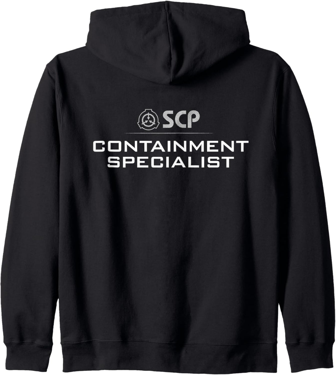 SCP Foundation Containment Specialist, Design auf der Rückseite Kapuzenjacke
