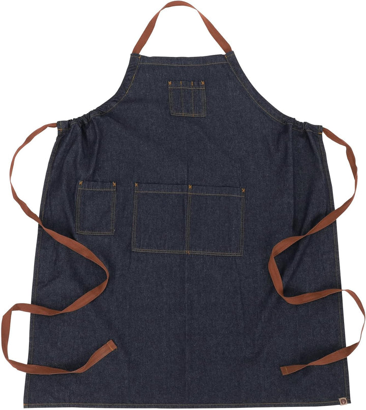 Chef Works Unisex Memphis kitchen, indigoblau, Einheitsgrösse EU indigoblau Memphis Kochschürze, ind