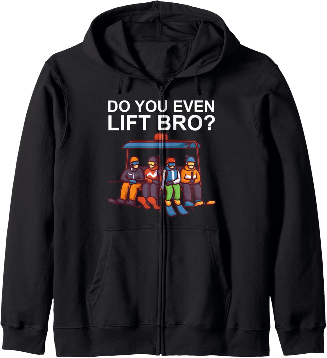 Funny Ski Kapuzenjacke