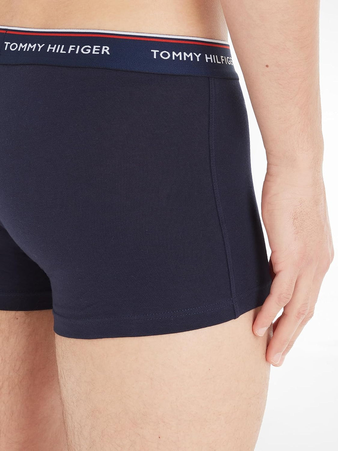 Tommy Hilfiger Herren Boxershorts (3er Pack) S Blau (Peacoat), S Blau (Peacoat)