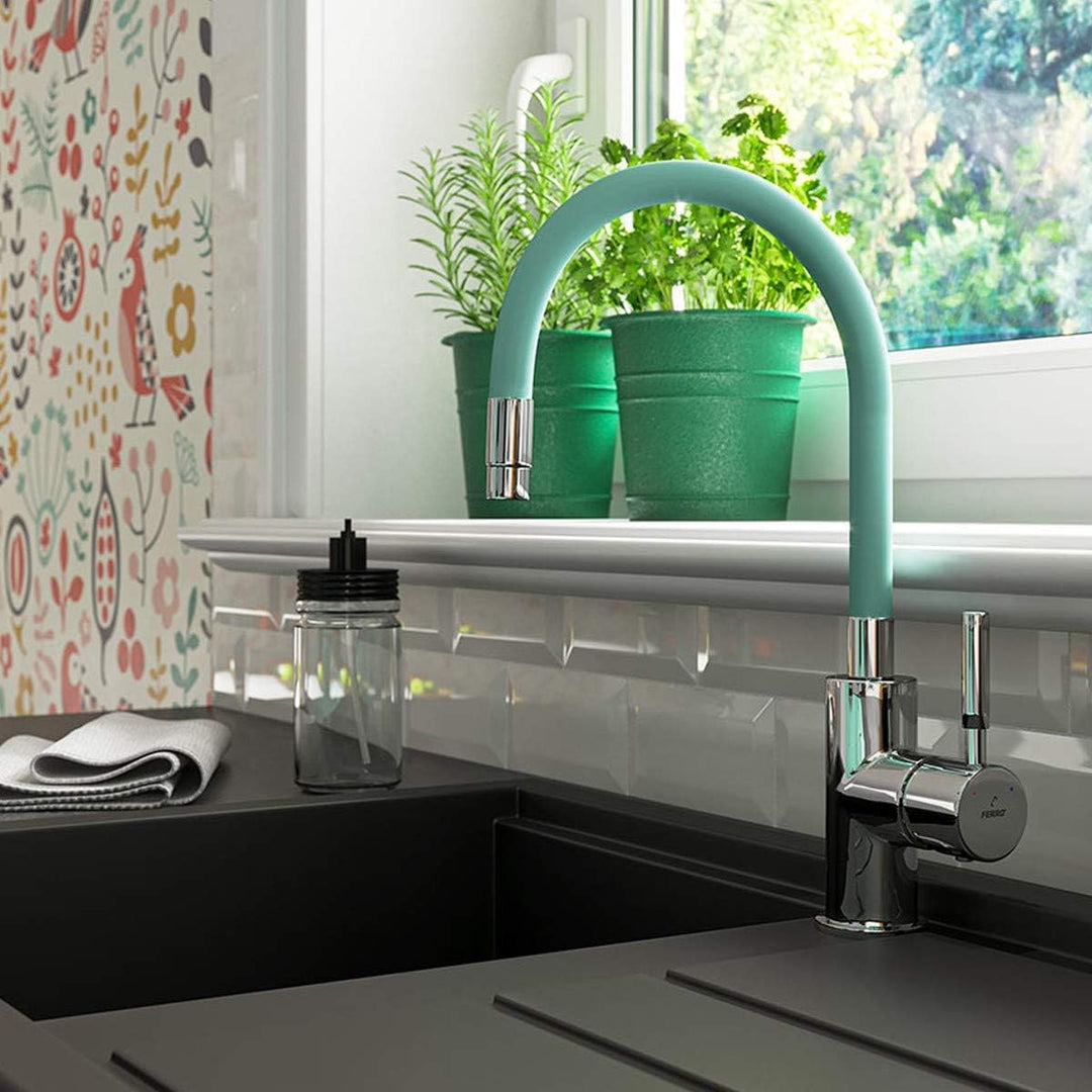 Küchenarmatur MINT Spültisch Armatur flexibel Wasserhahn 360° schwenkbar Einhebelmischer Küche