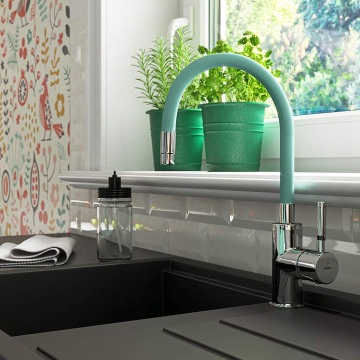 Küchenarmatur MINT Spültisch Armatur flexibel Wasserhahn 360° schwenkbar Einhebelmischer Küche
